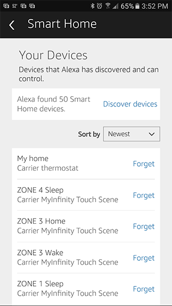 Alexa Smart Home Devices